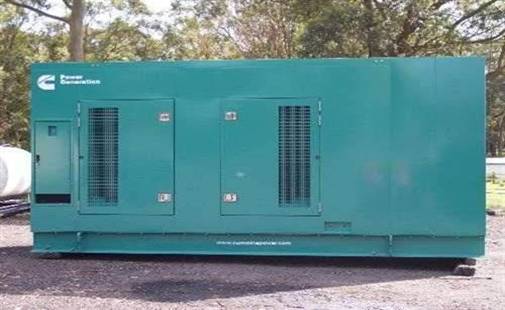 1500kVA Cummins closed generator