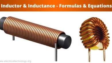 Formula and Equations For Inductor and Inductance