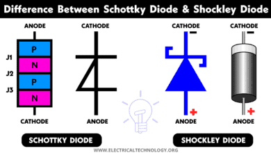 Difference Between Schottky Diode and Shockley Diode