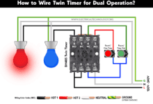 How to Wire Twin Timer for Dual Operation