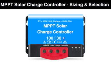 MPPT Solar Charge Controller - Working, Sizing and Selection