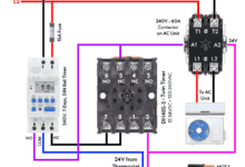 Override Air Conditioner Thermostat Using DH48S Twin Timer