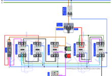 VFD Bypass Star-Delta Starter - Control Diagram